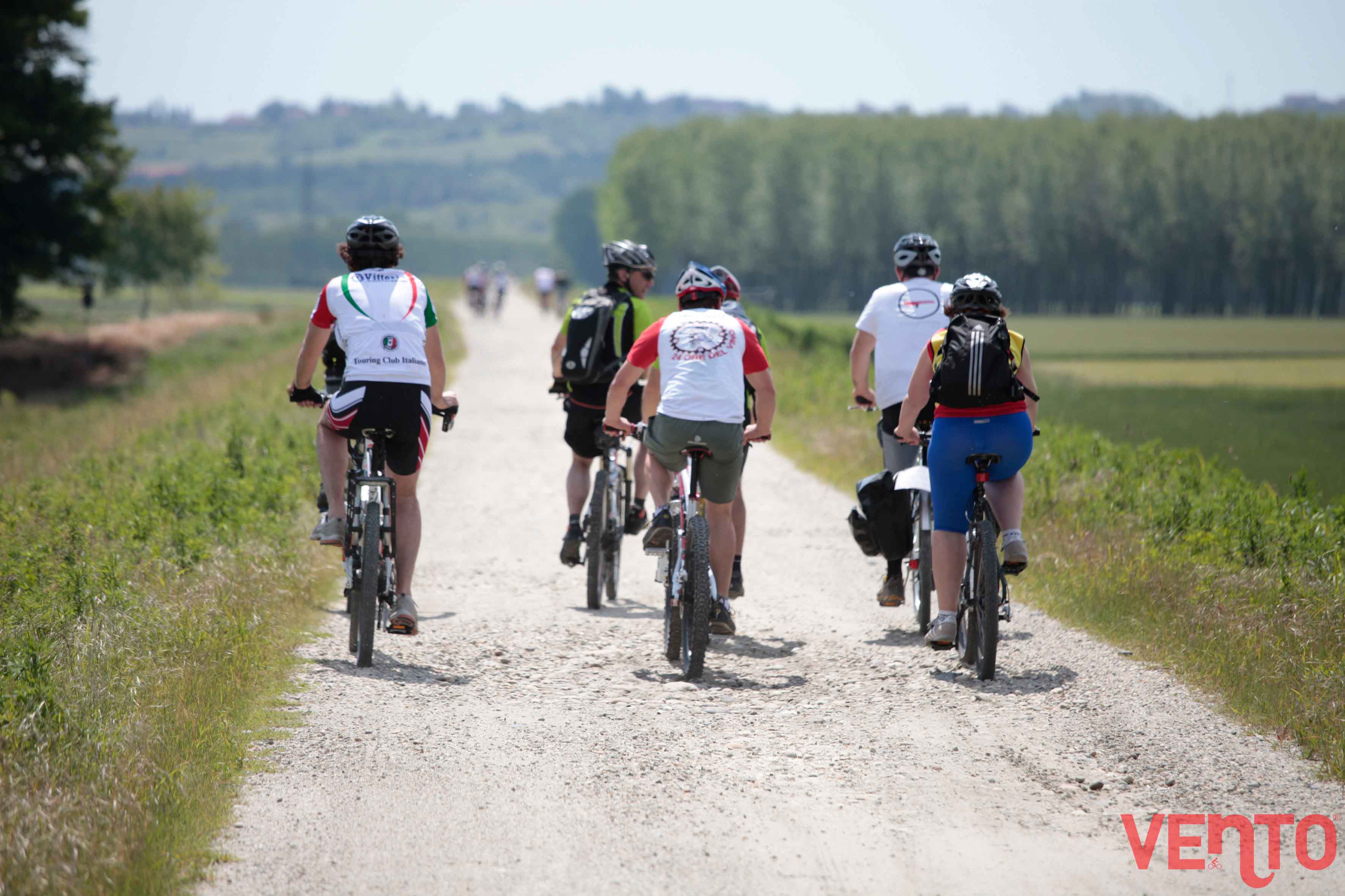 dorsale cicloturistica vento